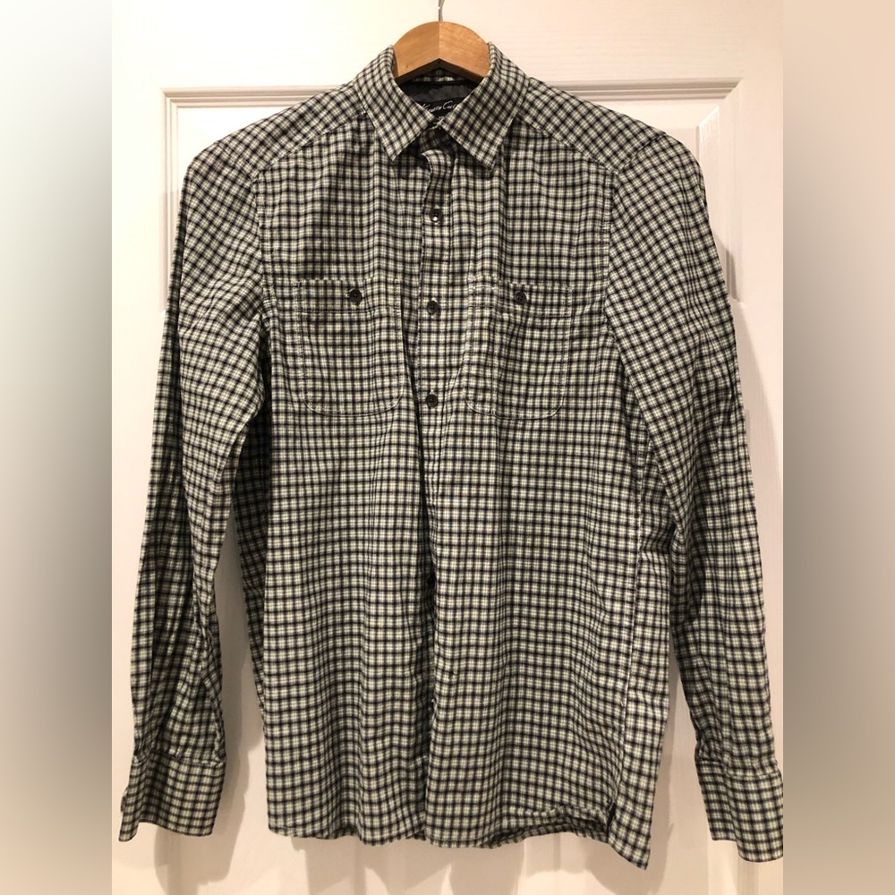 Kenneth Cole Plaid shirt